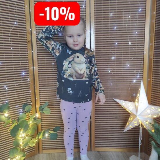 T-krekls "Zaķēns"  ar garām piedurknēm